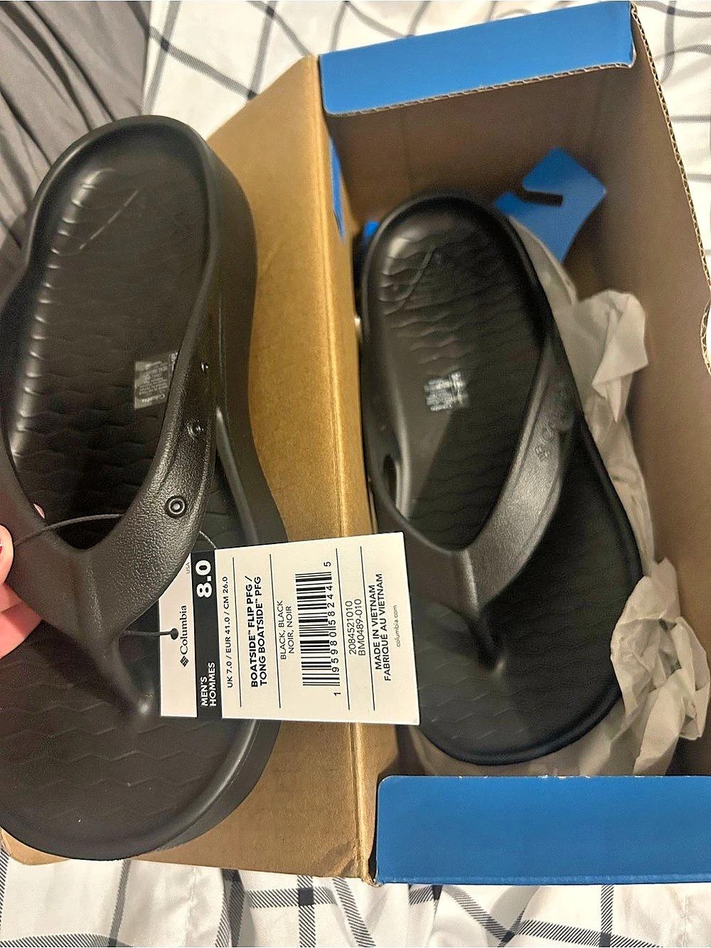 Nike Benassi JDI Black Slides US 8 NWT